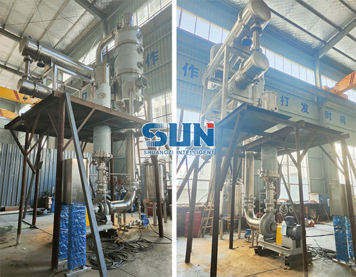 単一効果強制循環液体真空結晶液蒸発器 単一効果強制循環液体真空結晶液蒸発器