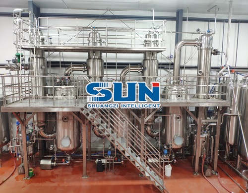 エネルギー効率の高い3つの効果フィルム蒸発器濃度装置 エネルギー効率の高い3つの効果フィルム蒸発器濃度装置